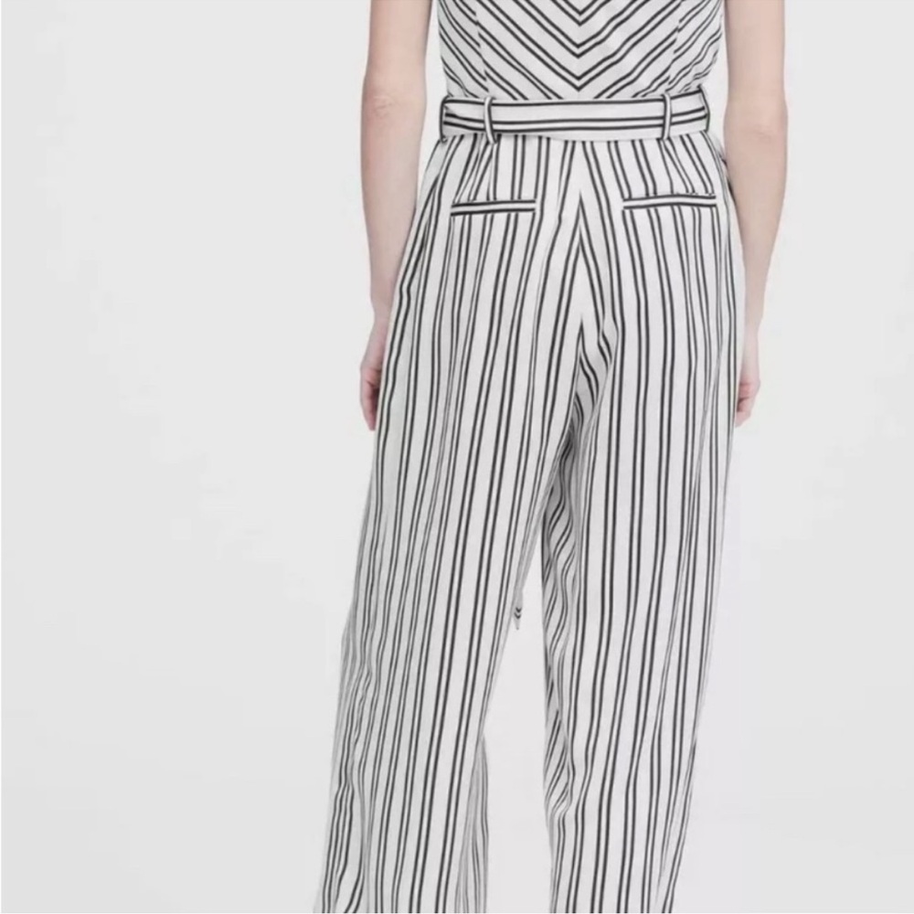 Banana Republic Striped Sleeveless cropped jumpsuit - Picture 2 of 9